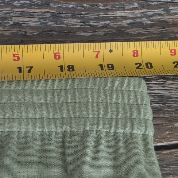 VTG Coldwater Creek Sage Green Boho Embroidered Maxi Skirt - Picture 14 of 15